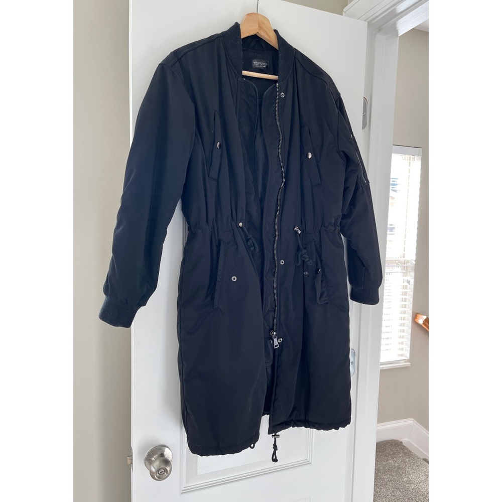 TOPSHOP Fishtail Parka